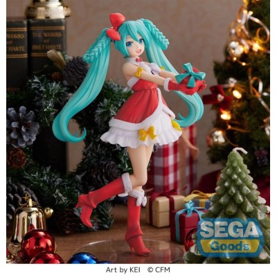 VOCALOID - Hatsune Miku Christmas 2022 Ver.SPM PVC Statue 21 cm