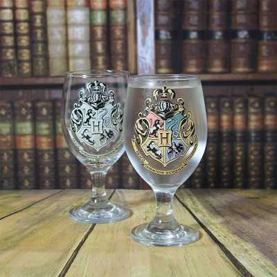 HARRY POTTER - Colour Changing Glass Hogwarts - Bicchiere che cambia colore