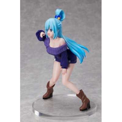 KONO SUBA - Aqua 1/7 Elcoco PVC Figure 20 cm