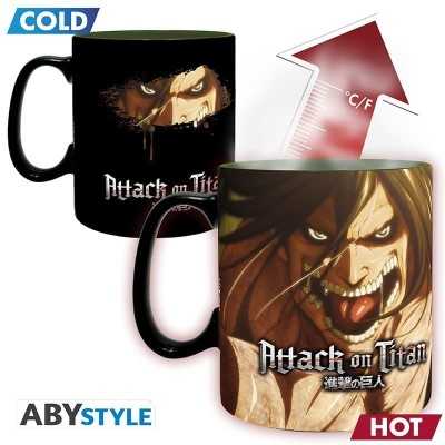 ATTACK ON TITAN - Titan Eren Mug Heat Change 460 ml