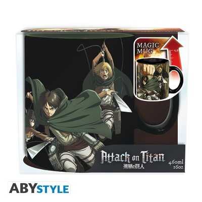 ATTACK ON TITAN - Titan Eren Tazza Heat Change 460 ml