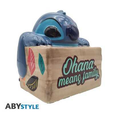 DISNEY - Lilo & Stitch "Ohana" Biscottiera Cookie Jar