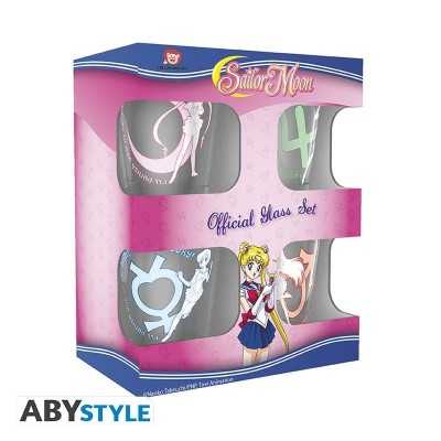 SAILOR MOON - Set of 4 shooters (4 Shot glass)
