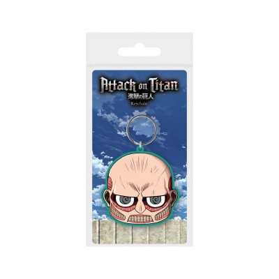ATTACK ON TITAN - Portachiavi in gomma Colossal Chibi