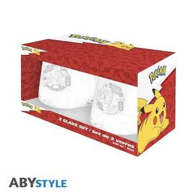 POKEMON - 2 Glass Set Magikarp & Gyarados