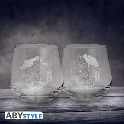 POKEMON - 2 Glass Set Magikarp & Gyarados