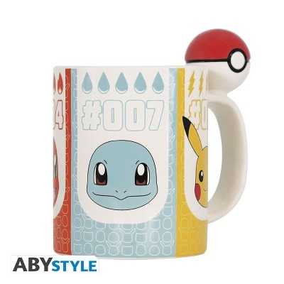 POKEMON - Pokéball handle Mug 3D 