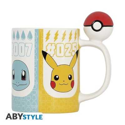 POKEMON - Pokéball handle Mug 3D 