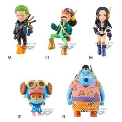 ONE PIECE - Egg Head 2 World Collectable Figure Complete Pack 7 cm