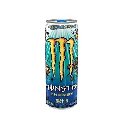 Monster Energy Aussie Style Lemonade 355 ml - Bevanda energetica (caffeina: 40mg/100ml)