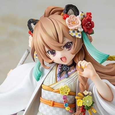 TORADORA - Taiga Aisaka White Kimono ver. Kadokawa PVC Figure 22 cm