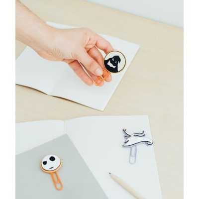 NIGHTMARE BEFORE CHRISTMAS - Set di Clips con Topper