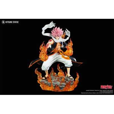 FAIRY TAIL - Natsu Dragneel Kitsune Statue 1/4 Resin Figure 50,5 cm