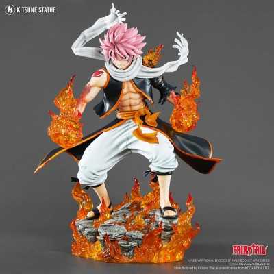 FAIRY TAIL - Natsu Dragneel Kitsune Statue 1/4 Resin Figure 50,5 cm