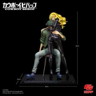 COWBOY BEBOP - Words that we couldn't say 20th Anniversay Ed Spike & Julia 1/4 PVC Figure 45 cm