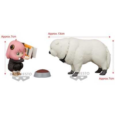 SPY×FAMILY - Anya Forger & Bond Forger II Break time collection Banpresto PVC Figure 13 cm