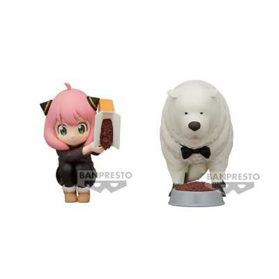 SPY×FAMILY - Anya Forger & Bond Forger II Break time collection Banpresto PVC Figure 13 cm