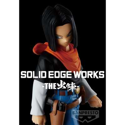 DRAGON BALL - Android 17 Solid Edge Works Banpresto PVC Figure 17 cm