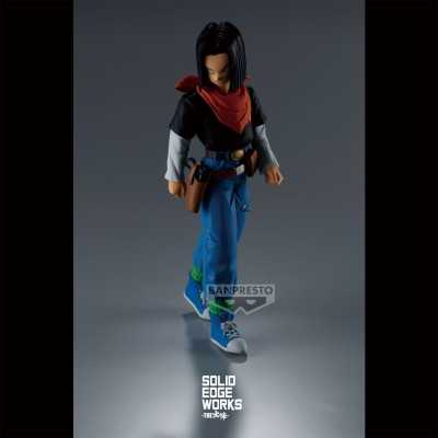 DRAGON BALL - Android 17 Solid Edge Works Banpresto PVC Figure 17 cm