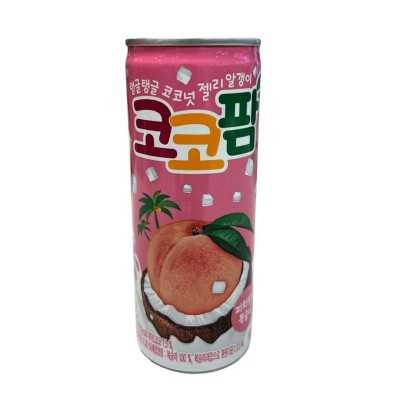 Coco Palm Peach 240 ml - Lattina coreana alla pesca con nata de coco