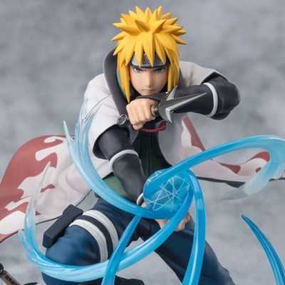NARUTO SHIPPUDEN - Minato Namikaze Rasengan FiguartsZERO Extra Battle Bandai PVC Figure 20 cm