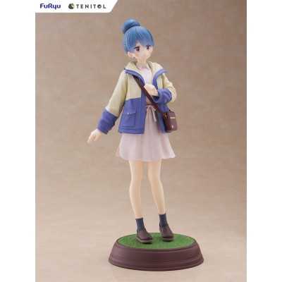 YURU CAMP Laid-Back Camp - Rin Shima Tenitol Furyu PVC Figure 23 cm