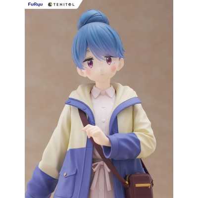 YURU CAMP Laid-Back Camp - Rin Shima Tenitol Furyu PVC Figure 23 cm