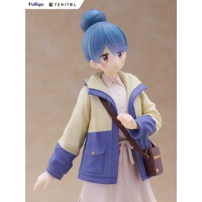 YURU CAMP Laid-Back Camp - Rin Shima Tenitol Furyu PVC Figure 23 cm