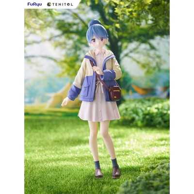 YURU CAMP Laid-Back Camp - Rin Shima Tenitol Furyu PVC Figure 23 cm