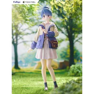 YURU CAMP Laid-Back Camp - Rin Shima Tenitol Furyu PVC Figure 23 cm