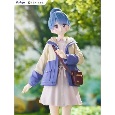 YURU CAMP Laid-Back Camp - Rin Shima Tenitol Furyu PVC Figure 23 cm