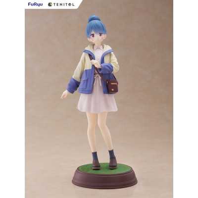 YURU CAMP Laid-Back Camp - Rin Shima Tenitol Furyu PVC Figure 23 cm