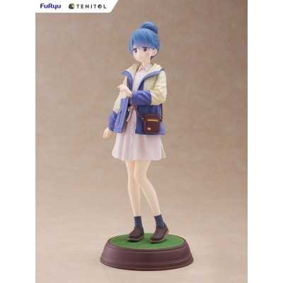 YURU CAMP Laid-Back Camp - Rin Shima Tenitol Furyu PVC Figure 23 cm