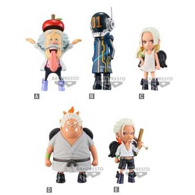 ONE PIECE - Egghead 4 World Collectable Figure Complete Pack 7 cm