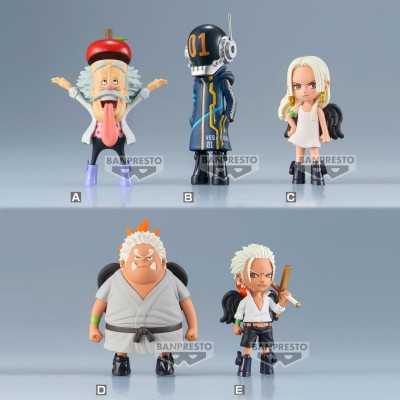 ONE PIECE - Egghead 4 World Collectable Figure Complete Pack 7 cm