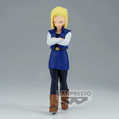DRAGON BALL Z - Android 18 Solid Edge Works Banpresto PVC Figure 17 cm