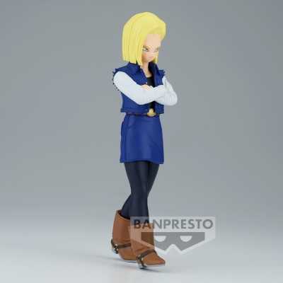 DRAGON BALL Z - Android 18 Solid Edge Works Banpresto PVC Figure 17 cm