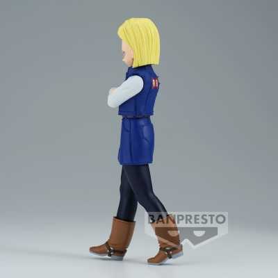 DRAGON BALL Z - Android 18 Solid Edge Works Banpresto PVC Figure 17 cm