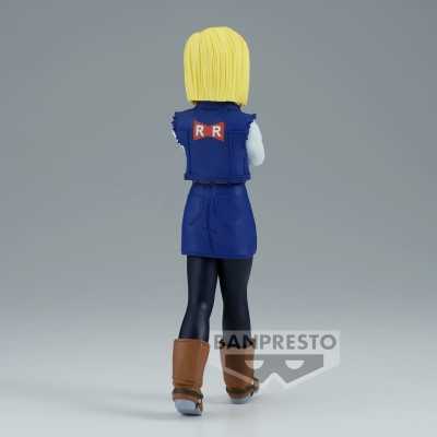 DRAGON BALL Z - Android 18 Solid Edge Works Banpresto PVC Figure 17 cm