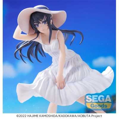 RASCAL DOES NOT DREAM OF A BUNNY GIRL SENPAI - Mai Sakurajima Summer Dress Luminasta SEGA PVC Figure 17 cm