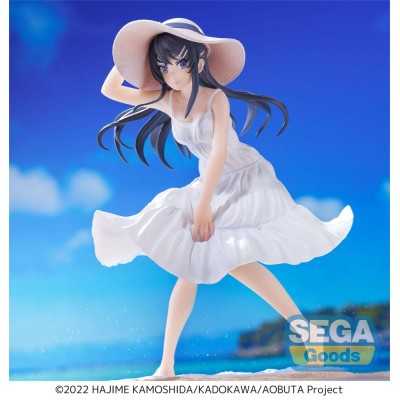 RASCAL DOES NOT DREAM OF A BUNNY GIRL SENPAI - Mai Sakurajima Summer Dress Luminasta SEGA PVC Figure 17 cm