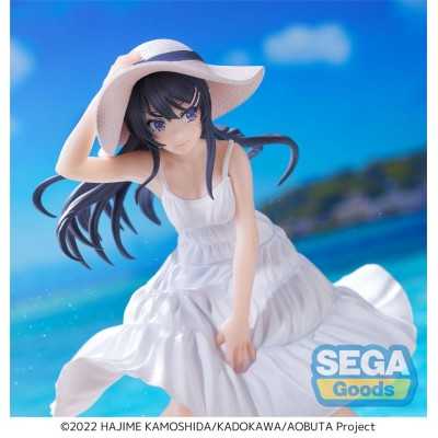 RASCAL DOES NOT DREAM OF A BUNNY GIRL SENPAI - Mai Sakurajima Summer Dress Luminasta SEGA PVC Figure 17 cm