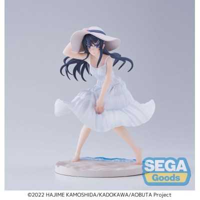 RASCAL DOES NOT DREAM OF A BUNNY GIRL SENPAI - Mai Sakurajima Summer Dress Luminasta SEGA PVC Figure 17 cm