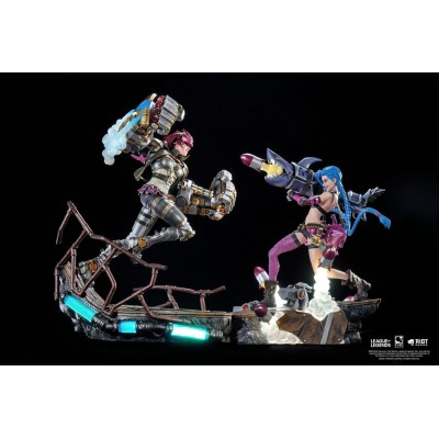 LEAGUE OF LEGENDS - Vi & Jinx (2-Pack) 1/6 Figures Pure Arts 40 cm