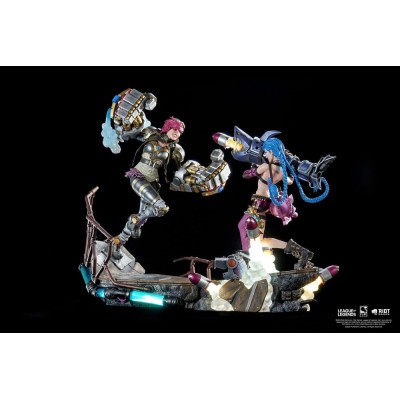 LEAGUE OF LEGENDS - Vi & Jinx (2-Pack) 1/6 Figures Pure Arts 40 cm