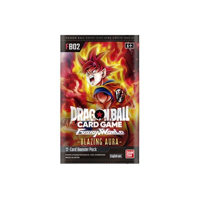 DRAGON BALL SUPER - Fusion World 02 FB-02 Blazing Aura - Bustina singola (ENG)