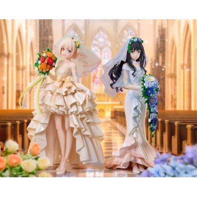 LYCORIS RECOIL  - Chisato Nishikigi Wedding Dress Ver. Aniplex 1/7 PVC Figure 26 cm