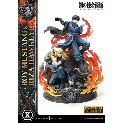 FULLMETAL ALCHEMIST - Roy Mustang & Riza Hawkeye Concept Masterline Statue 1/6 Deluxe Bonus Version Prime 1 Studio 50 cm