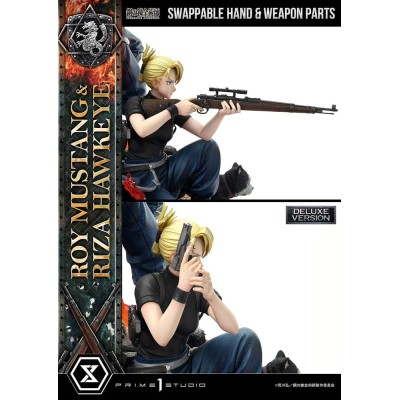 FULLMETAL ALCHEMIST - Roy Mustang & Riza Hawkeye Concept Masterline Statue 1/6 Deluxe Bonus Version Prime 1 Studio 50 cm