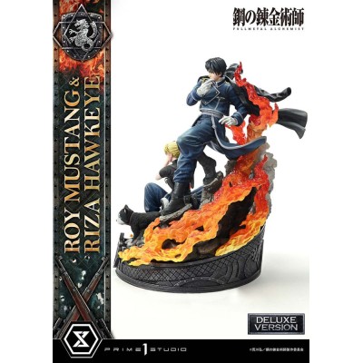 FULLMETAL ALCHEMIST - Roy Mustang & Riza Hawkeye Concept Masterline Statue 1/6 Deluxe Bonus Version Prime 1 Studio 50 cm